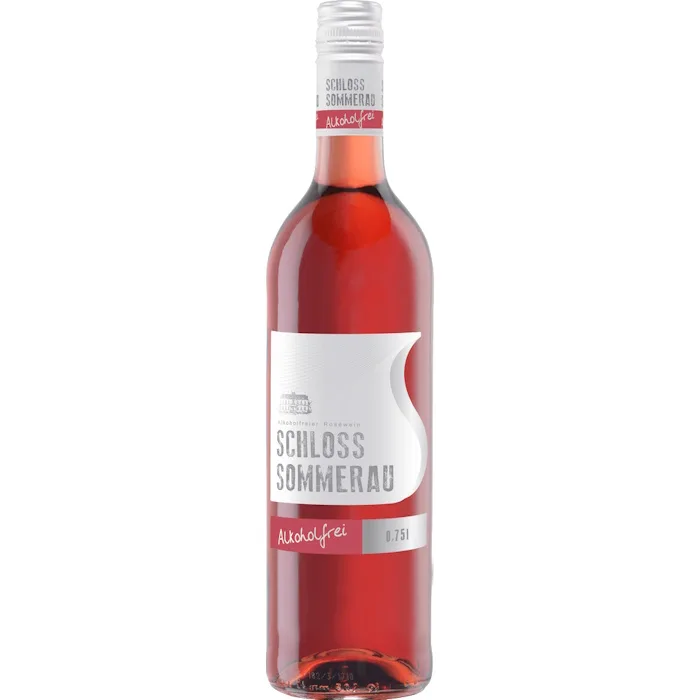 Non-alcoholic, low-calorie ROSÉ wine
