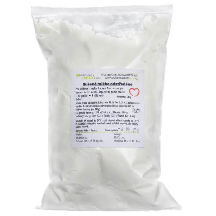 Bohemilk Skimmed Milk Powder 1/2 kg