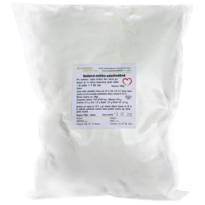 Bohemilk Skimmed Milk Powder, 1 kg