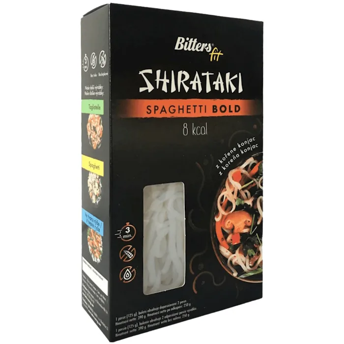 BITTERS Shirataki Spaghetti Bold 390 g