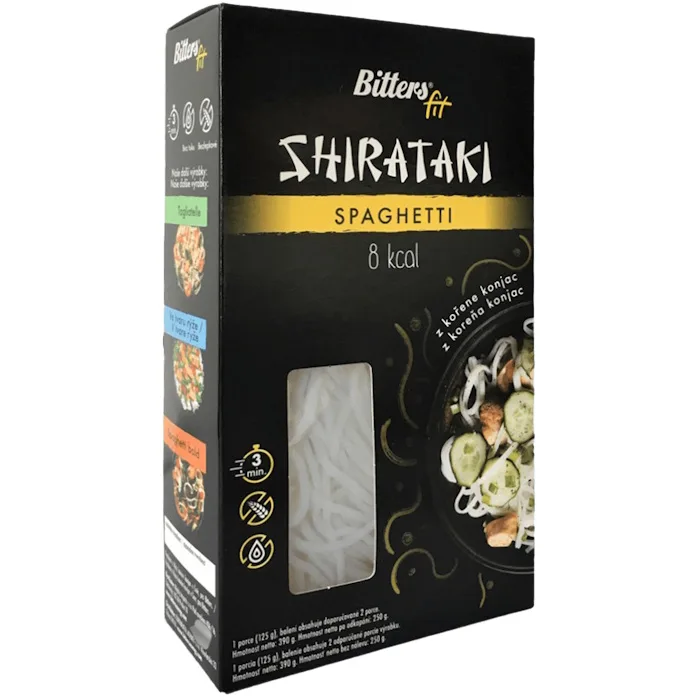BITTERS Shirataki Spaghetti Slim 390 g