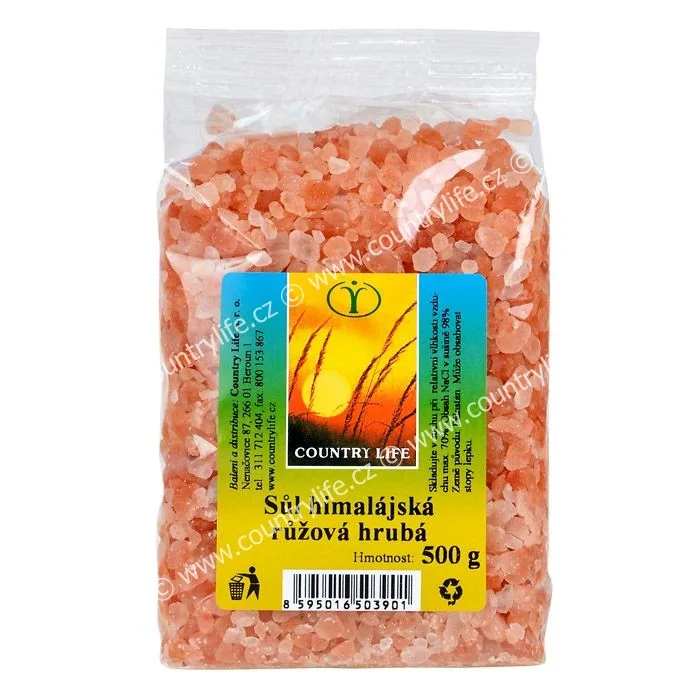 Coarse pink Himalayan salt