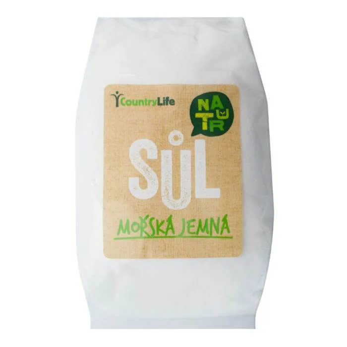 Fine sea salt