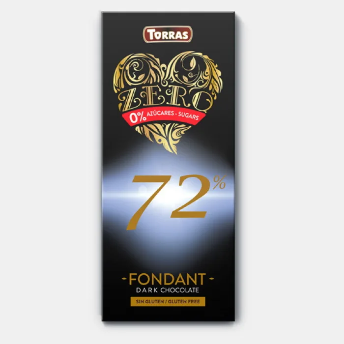 Torras Zero Dark Chocolate 72%