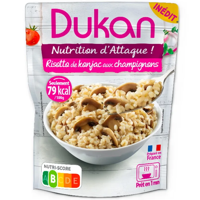 Dukan® Konjac Risotto with Mushrooms – ready meal