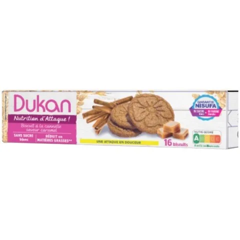 Dukan® Caramel and Cinnamon Biscuits