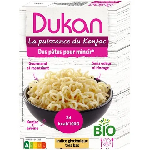 Getrocknete Shirataki-Konjak-Nudeln BIO Dukan®