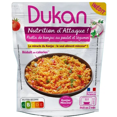 Dukan® Konjac Paella with Chicken and Vegetables – ready meal