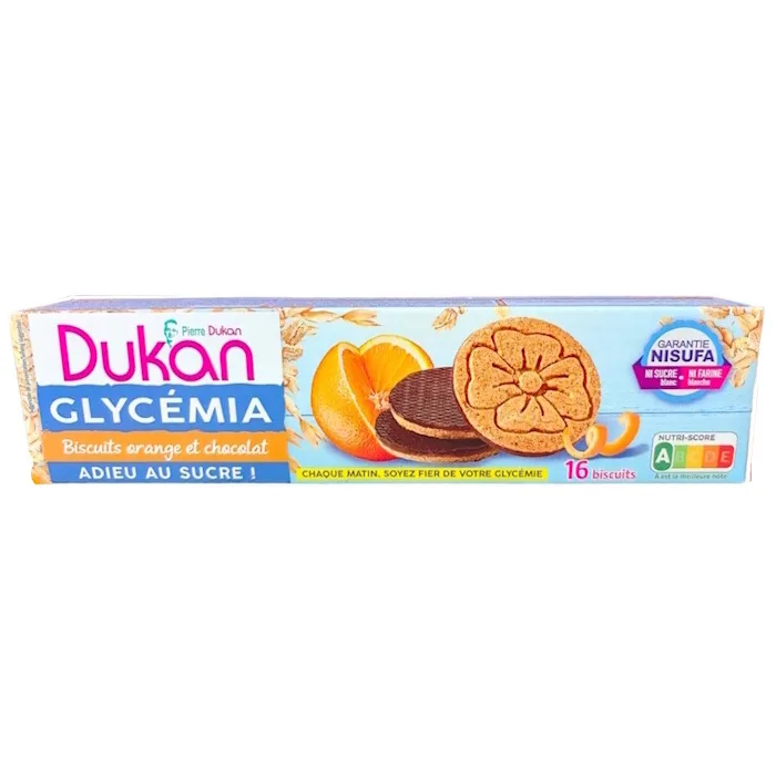 Dukan® Glycaemia Orange and Chocolate Biscuits
