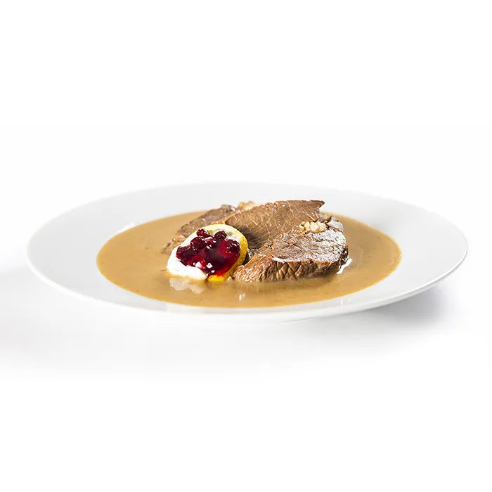 Beef in cream sauce – ready meal (2 portions)