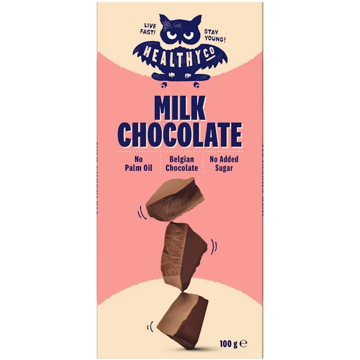 HealthyCo Milk Chocolate with No Added Sugar