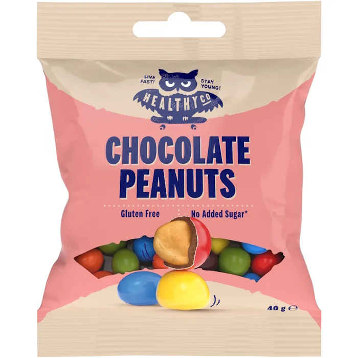 HealthyCo Chocolate Peanuts with no added sugar