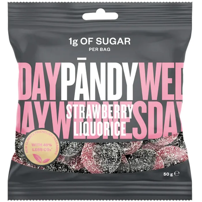 PÄNDY Candy Strawberry/Liquorice