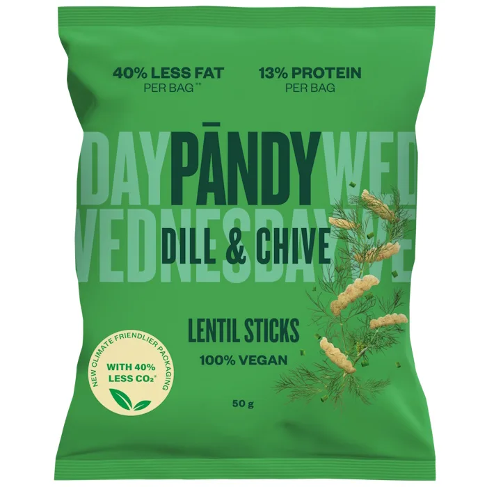 PÄNDY Linsenchips Dill & Schnittlauch