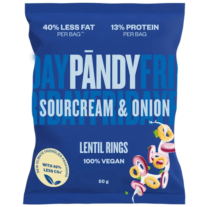 PÄNDY Linsenchips „Sour Cream & Onion“