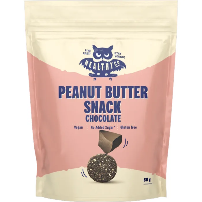 HealthyCo Peanut Butter Snack with Chocolate, no added sugar