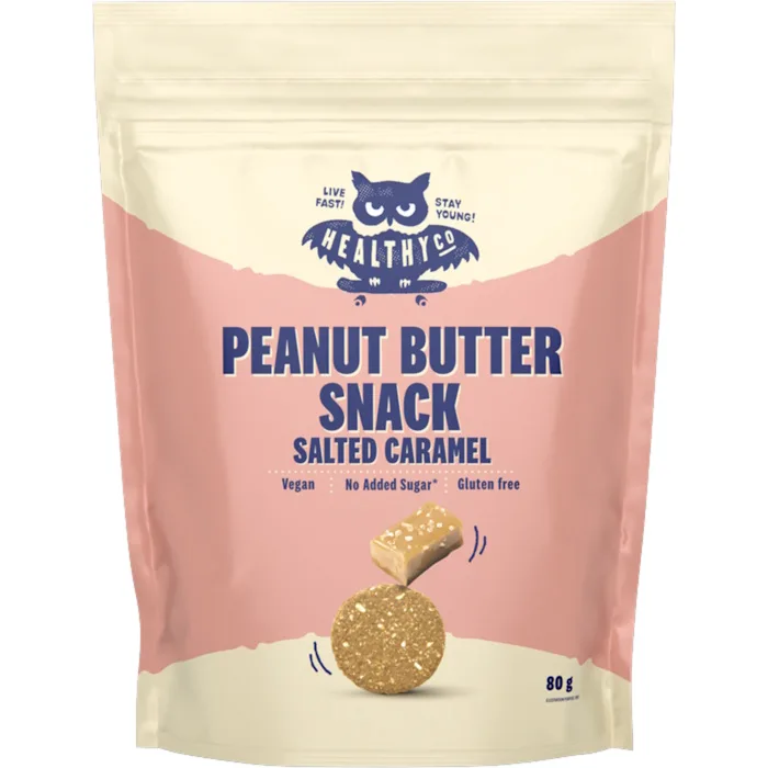 HealthyCo Salted Caramel Peanut Butter Snack with no added sugar