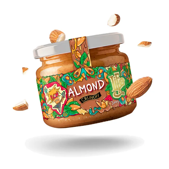 LifeLike Crunchy Almond Cream