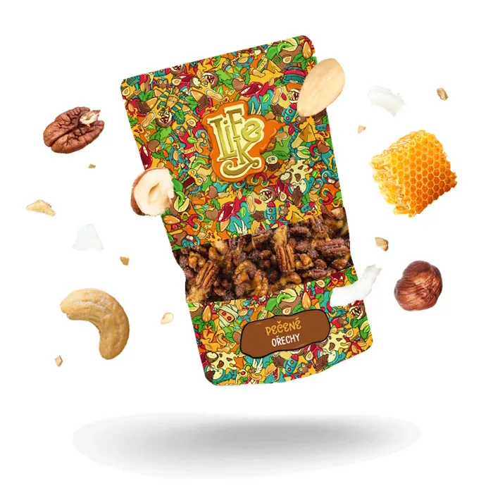 LifeLike Roasted Nuts in Honey