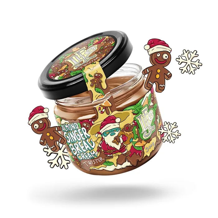 LifeLike Mandel-Lebkuchen-Creme „Twister“