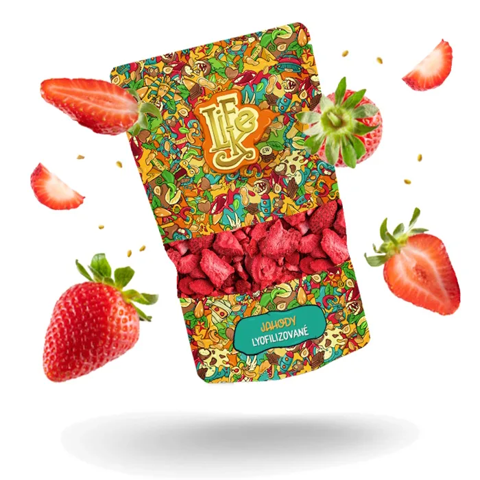 LifeLike – liofilizowane truskawki