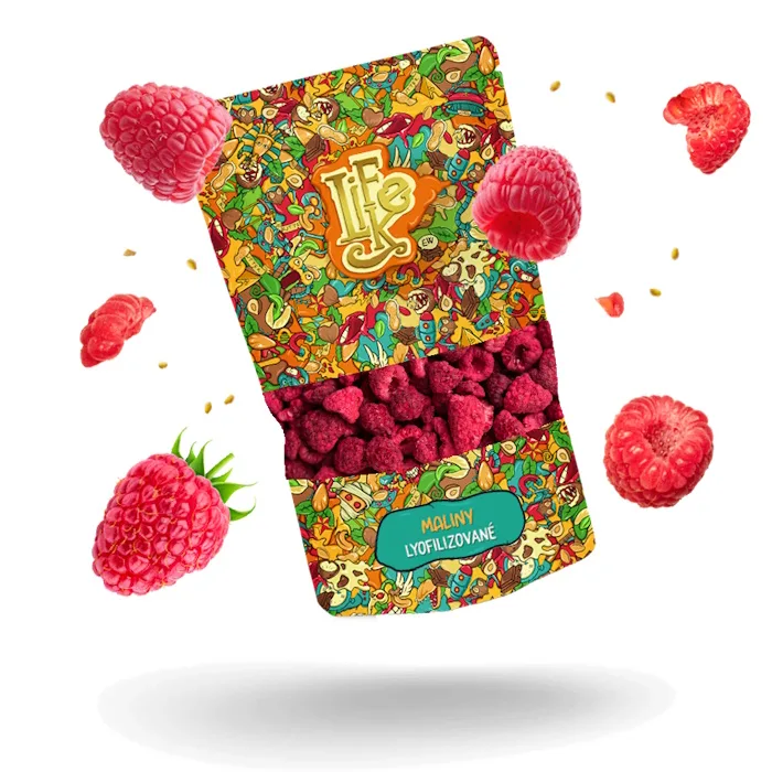 LifeLike Gefriergetrocknete Himbeeren