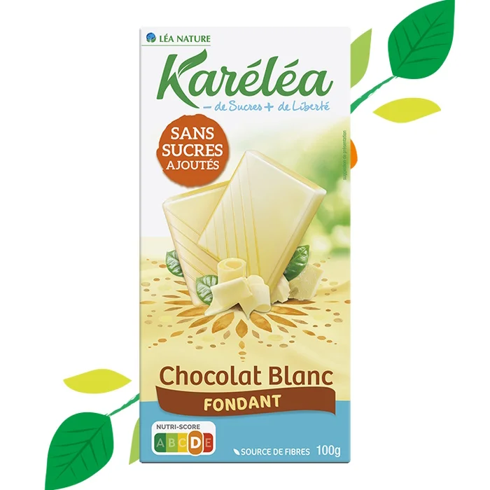 Karéléa Bílá čokoláda bez přidaného cukru