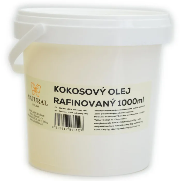 Refined coconut oil (odourless, for cooking)