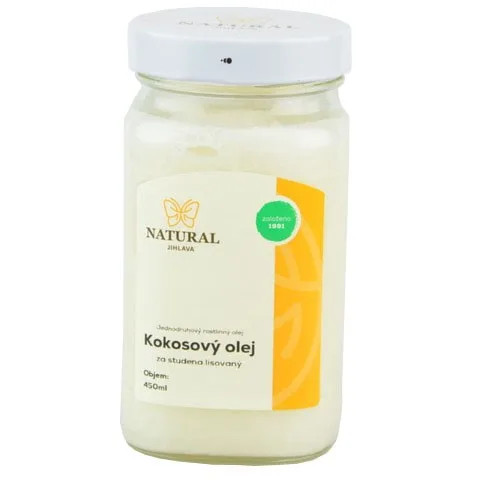 BIO NATURAL Cold-pressed Coconut Oil 450 ml