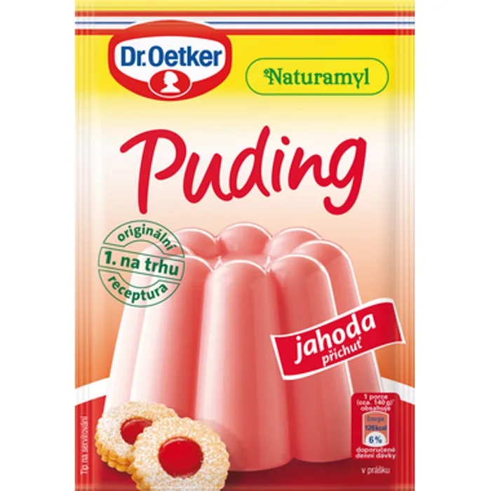 Puding Naturamyl jahoda