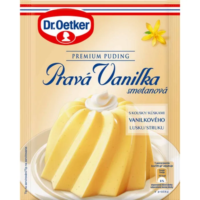 Puding Premium pravá vanilka