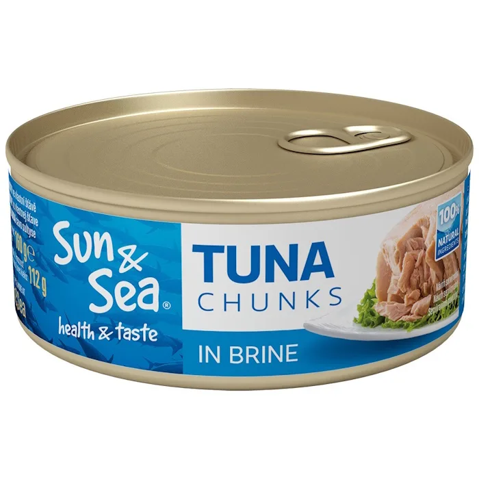 Sun & Sea Tuna in its own juice, chunks, 160 g