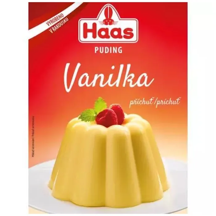 HAAS Puding vanilka
