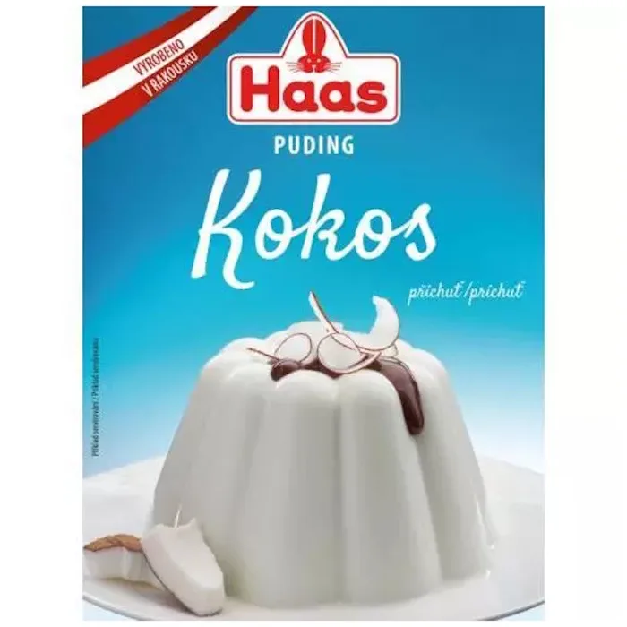 HAAS Puding kokos