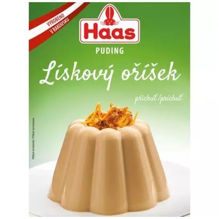 HAAS Puding lískový oříšek