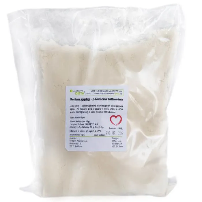 Loose seitan – wheat protein, 1 kg