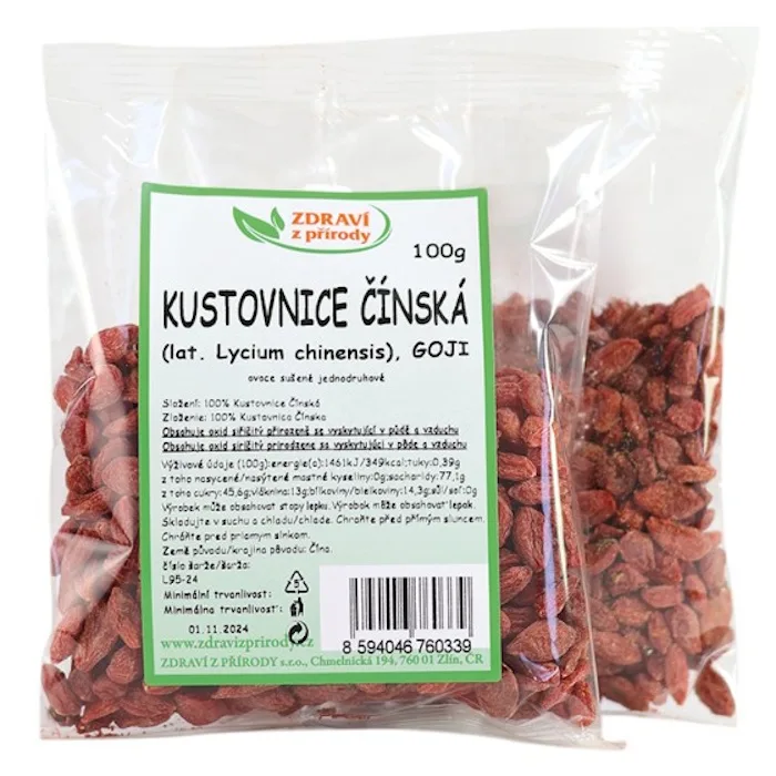 GOJI - Kustovnice čínská 100g