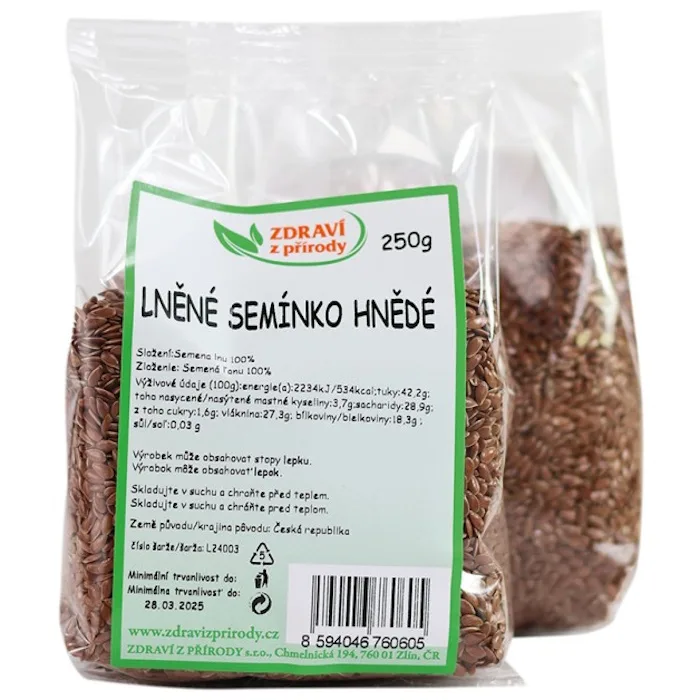 Lněné semínko hnědé 250g