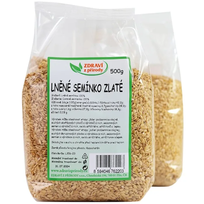 Lněné semínko zlaté 500g