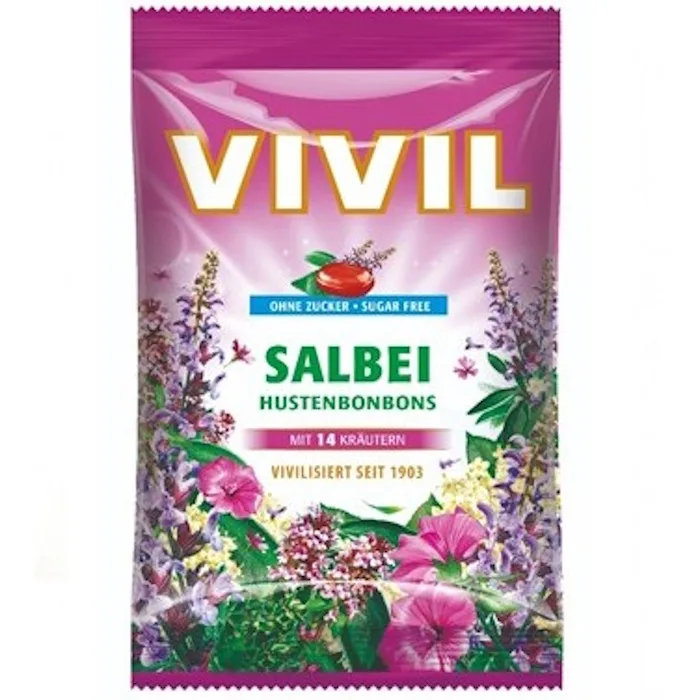 VIVIL Bonbony Šalvěj a bylinky