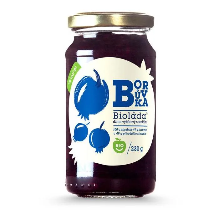 Bioláda BLUEBERRY – premium jam with no added sugar