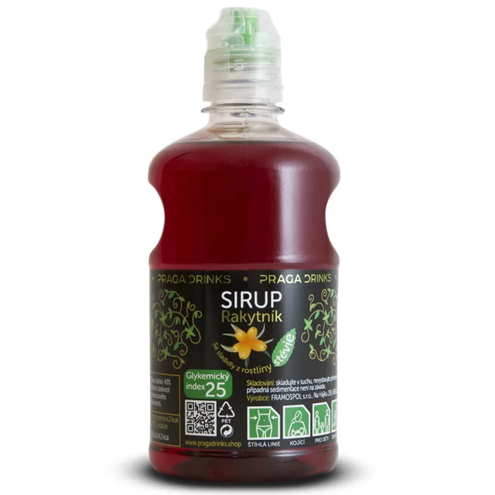 Zuckerfreier Sanddorn-Sirup