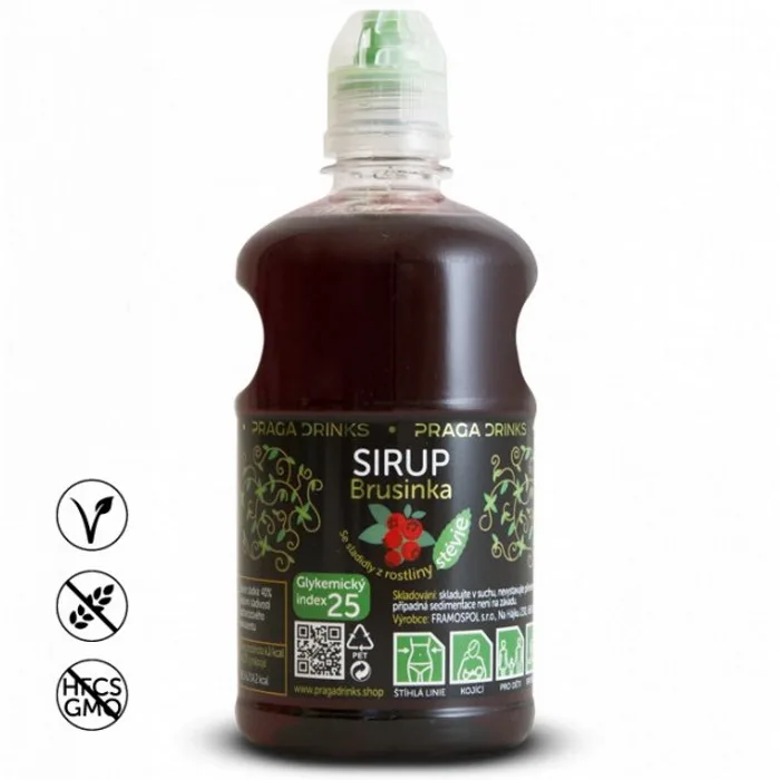 Sugar-free CRANBERRY syrup