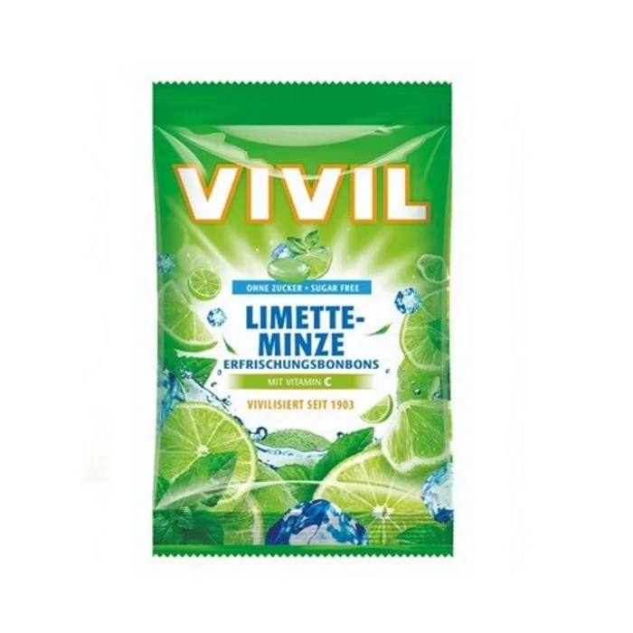 VIVIL Bonbony Limetka a peprmint